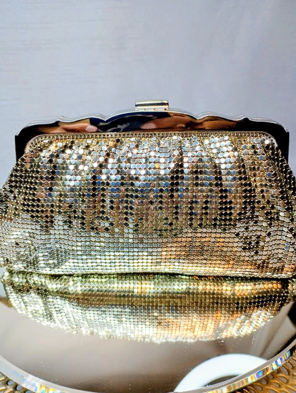 Whiting And Davis Vintage Clutch